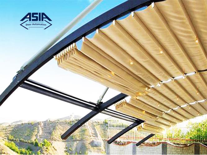 سقف متحرک حیاط در مشهد؛ راهنمای خرید، قیمت و نصب